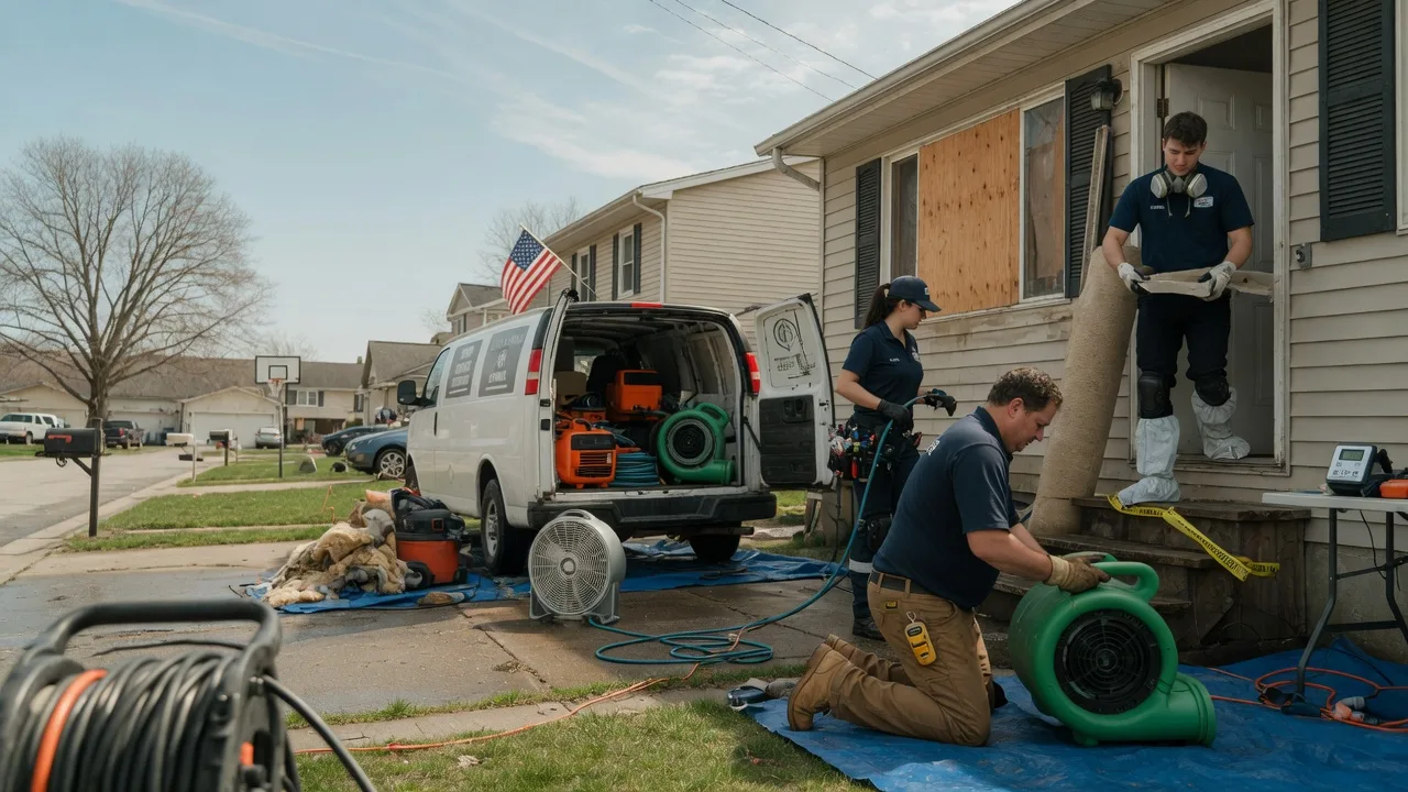 Water Damage Restoration in Holland, MI near me